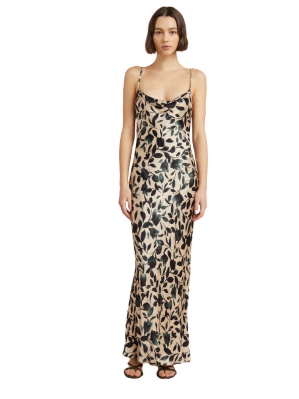 BEC & BRIDGE Silhouette dress in Vine
